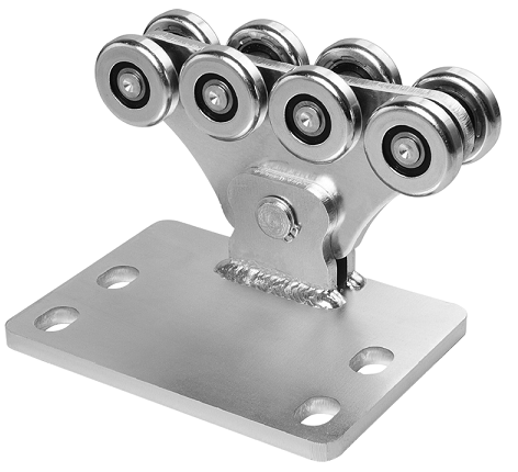 Ekscentrična kolica za C-profil 73x61x3,5mm