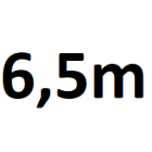 Širina prolaza do 6,5 m