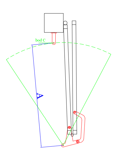 Montaža sklopivog mehanizma, 2. korak