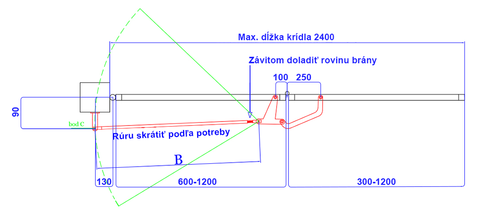 Montaža sklopivog mehanizma, 3. korak