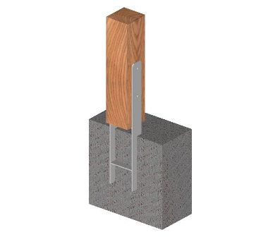 Primjer uporabe statičkog sidrenog elementa oblika HH