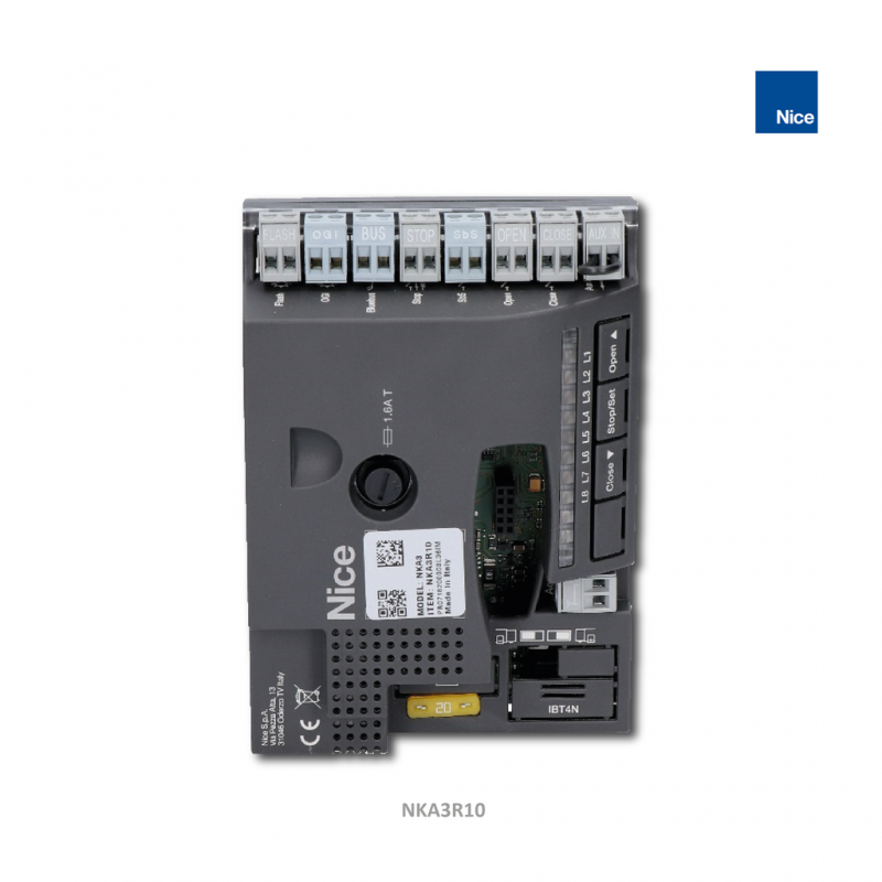 NICE NKA3R10 – upravljačka jedinica za pogone Naked Sliding NKSL400 i Slight SLH400